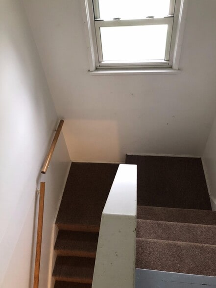 Stairs to walk-out Basement - 108 Toponce Drive