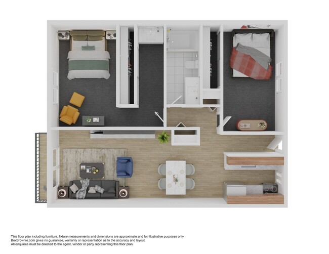 Floorplan - West on Murray Apartments