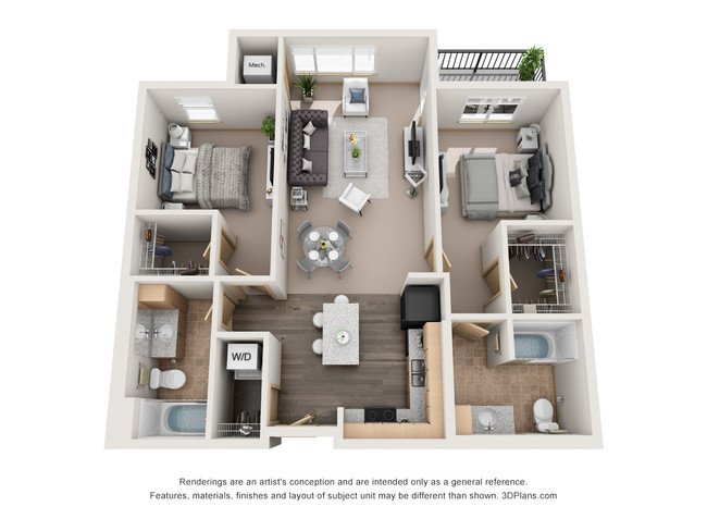 Floorplan - Sundance Apartments