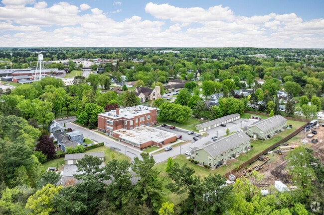 Aerial Context - Elementary School Apartments