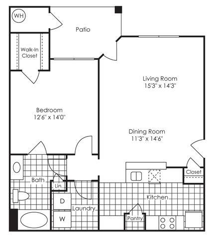 Floorplan - Evergreens at Mahan