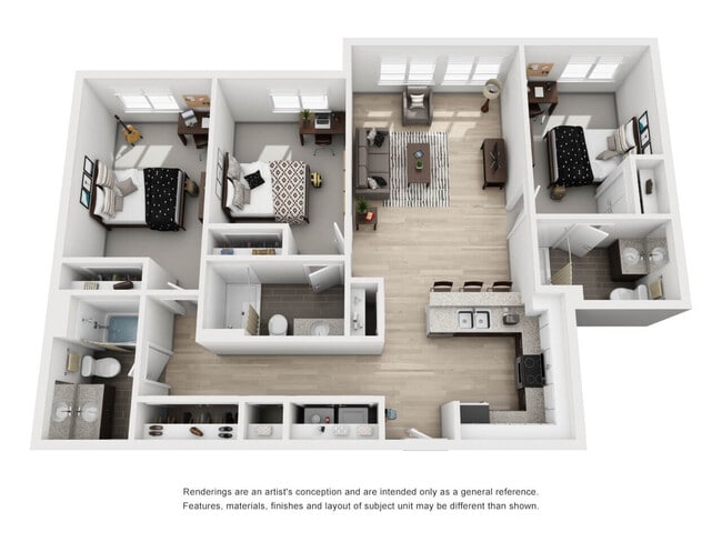 Floorplan - The Flats
