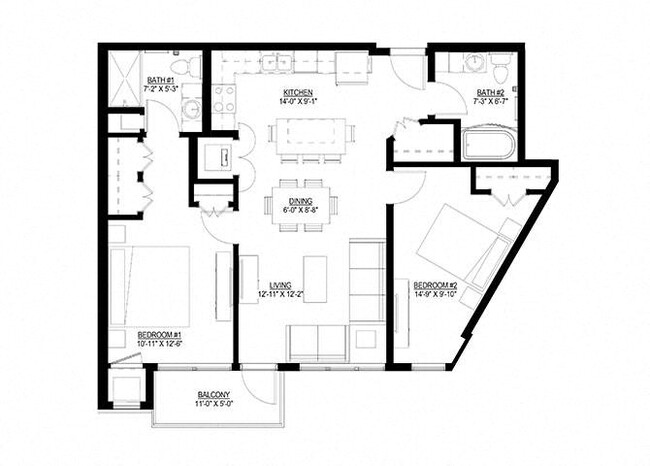 Floorplan - Union Flats