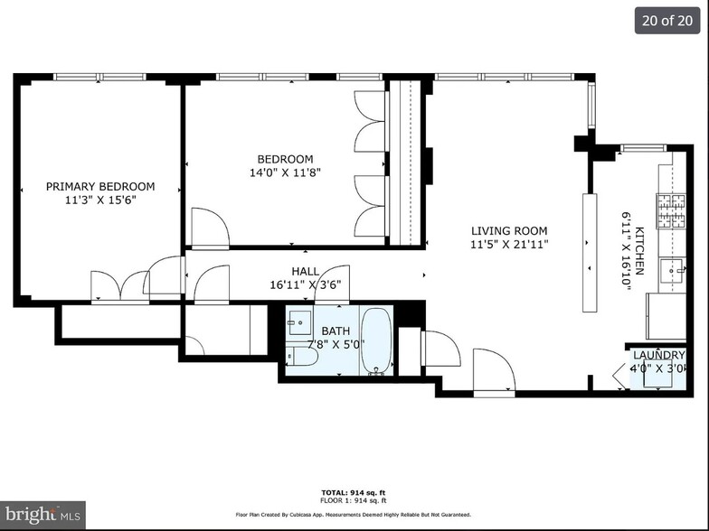 Floorplan - 3900 14th St NW