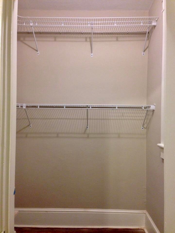 Primary bedroom closet - 1217 Foucher St