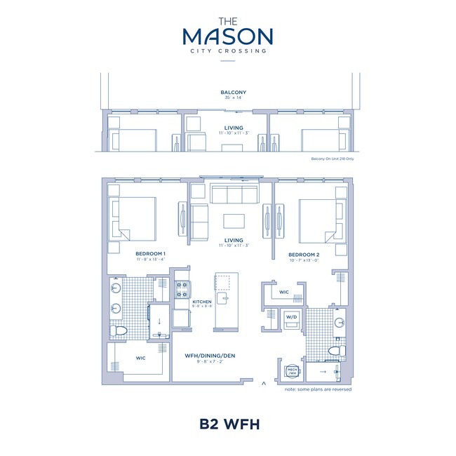 Floorplan - The Mason at City Crossing