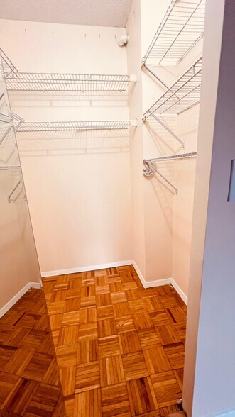 Bedroom Walk-in Closet - 45 river drive south