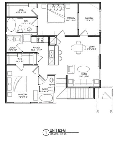 Floorplan - Audubon Park Apartment Homes