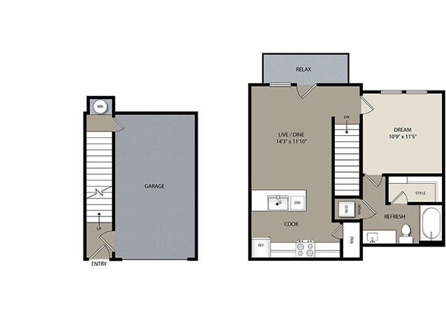 Floorplan - Westerly Apartments