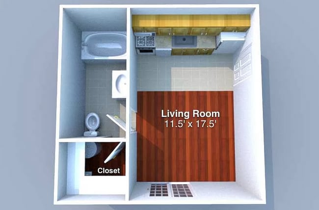 Floorplan - Parkview Apartments