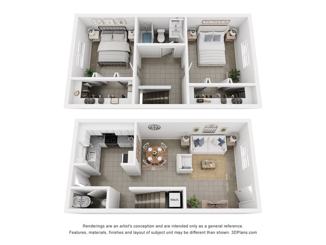 Floorplan - 2030 Apartments