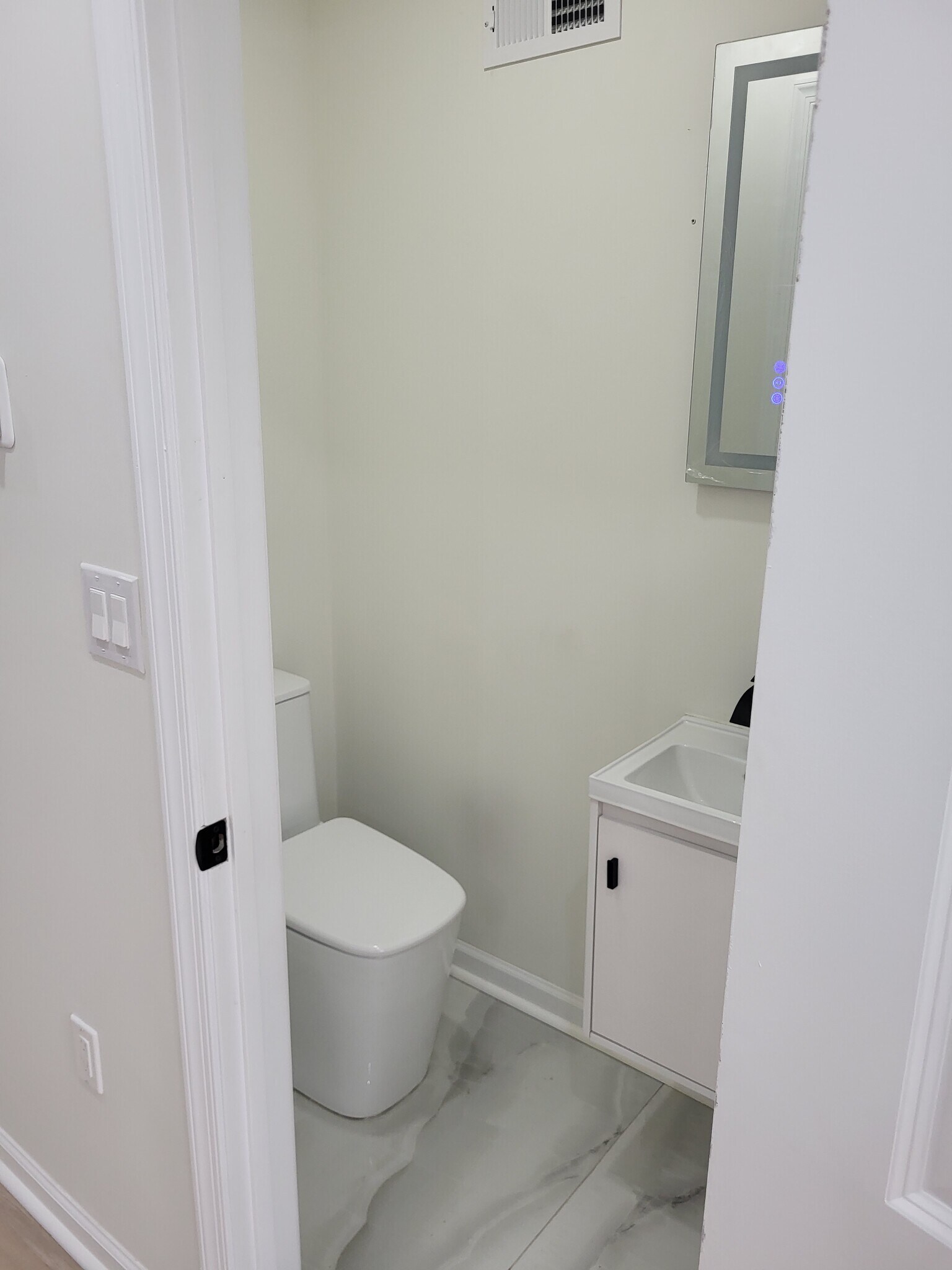 1st floor half bath - 1164 Atwood Rd