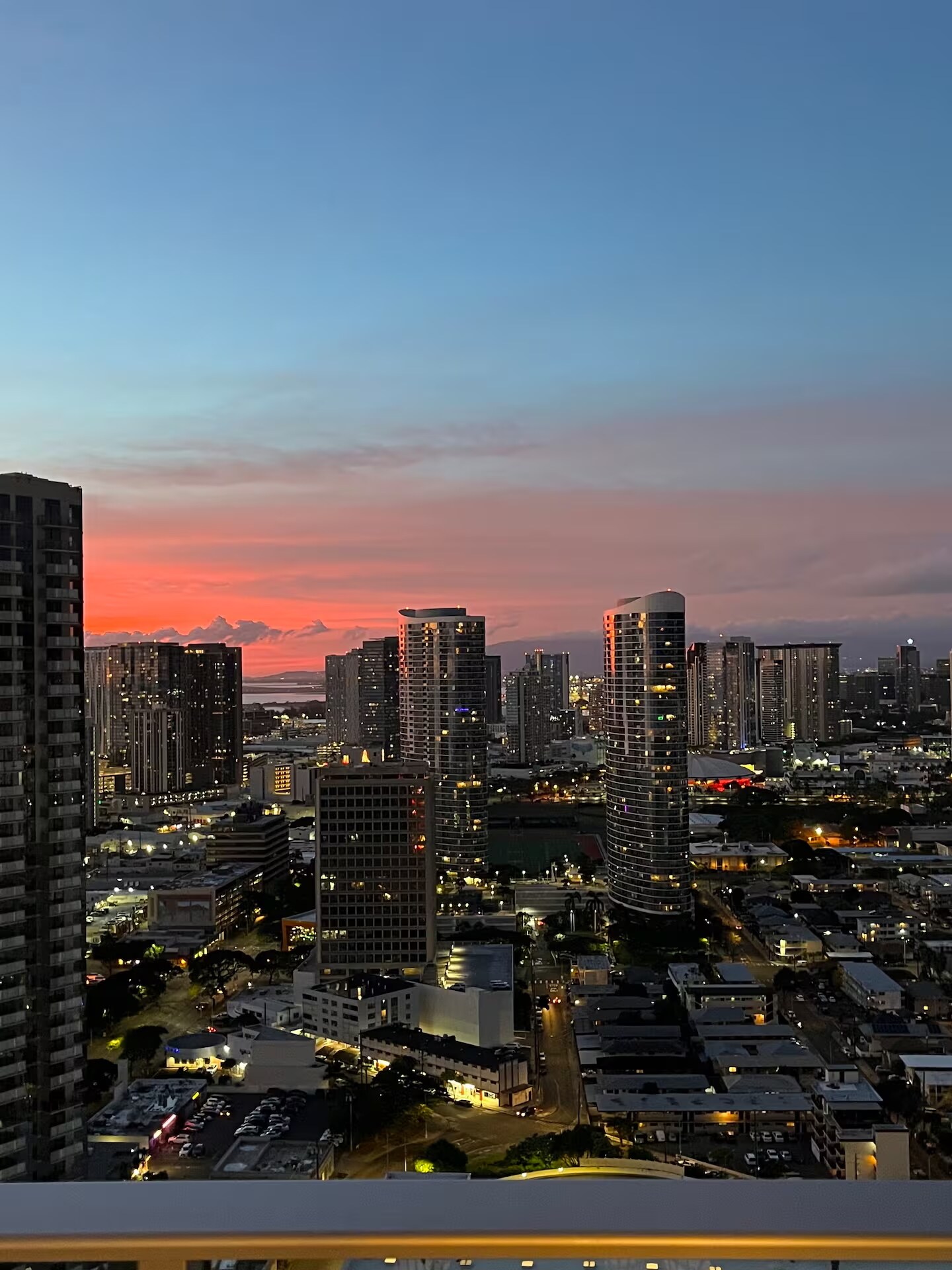 View from Lanai - 629 Keeaumoku St