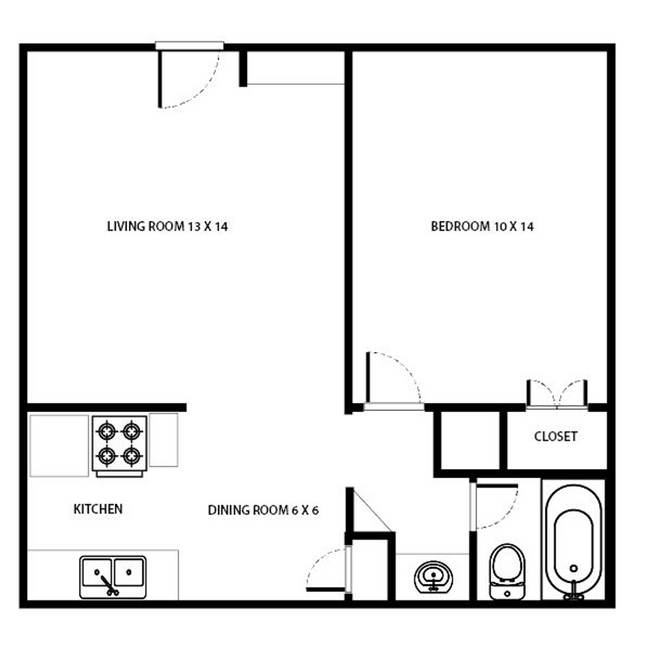 Floorplan - Branchwater Villas