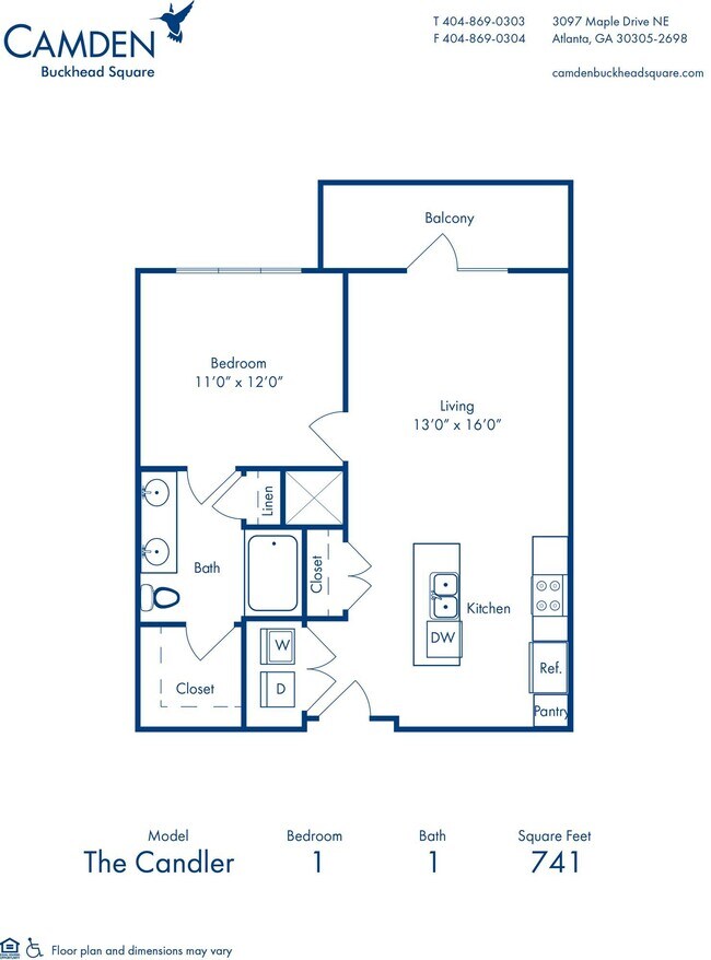 Floorplan - Camden Buckhead Square