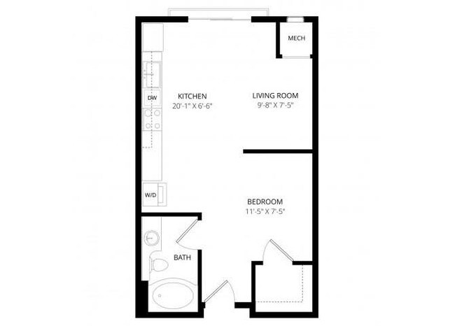 Floorplan - 4800 Excelsior