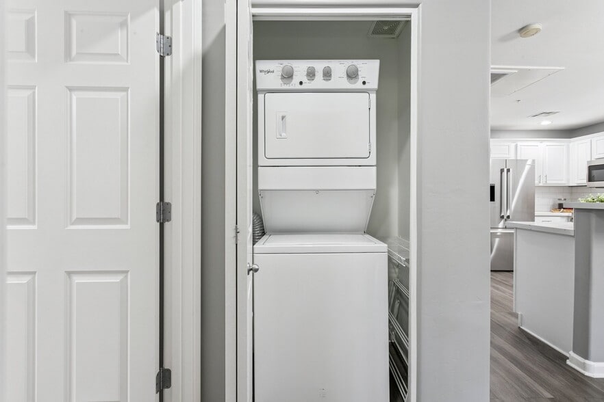 In-unit laundry with stackable washer/dryer - 14000 N 94th St