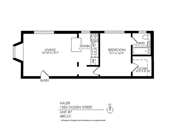 Floorplan - Haler Apartments