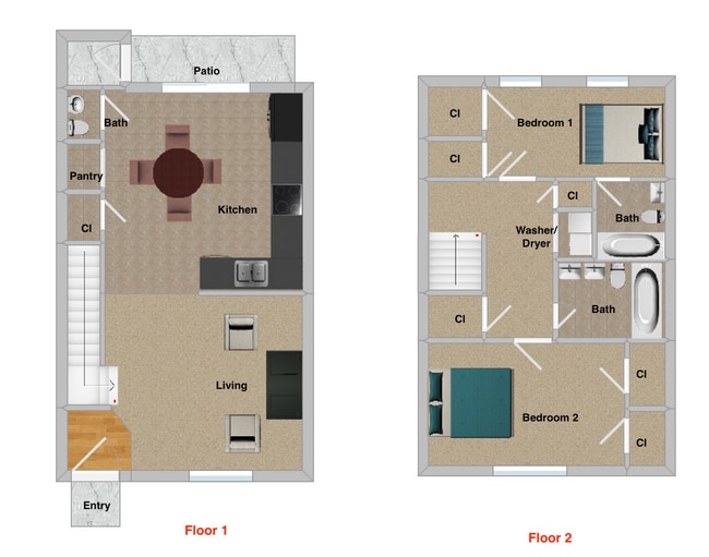 Building Photo - Charming 2 Bed, 2.5 Bath Townhouse in Nort...