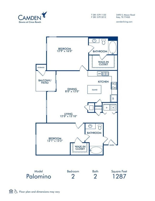 Floorplan - Camden Downs At Cinco Ranch