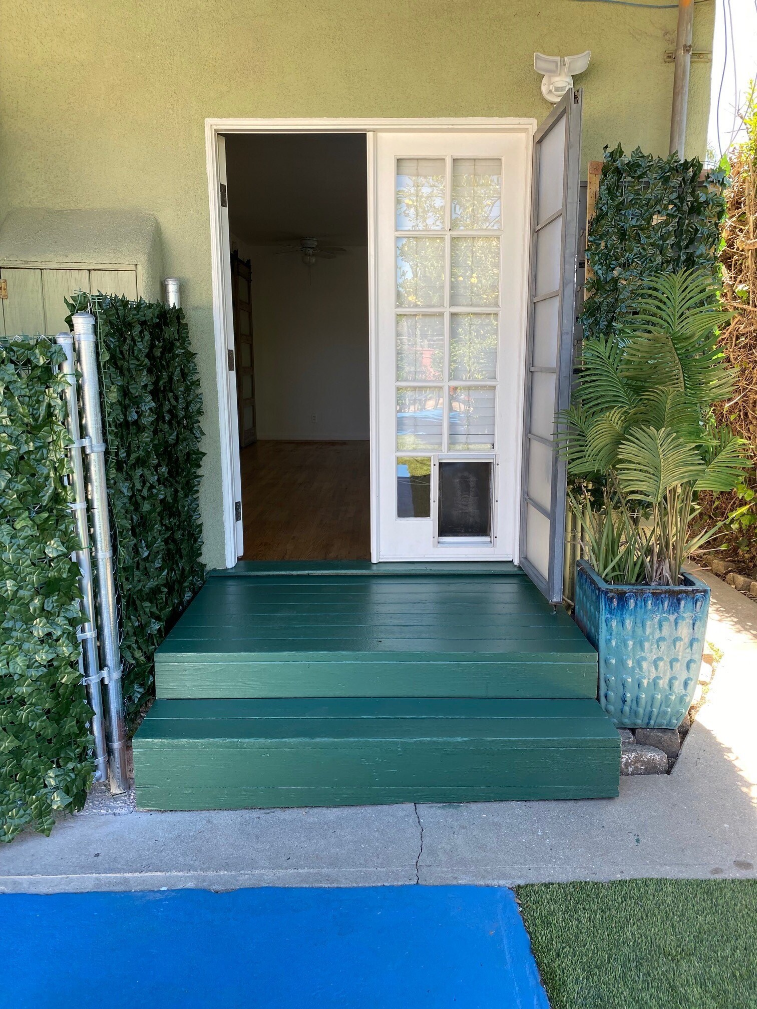 FRONT DOOR with PET DOOR - 12447 Walsh Ave