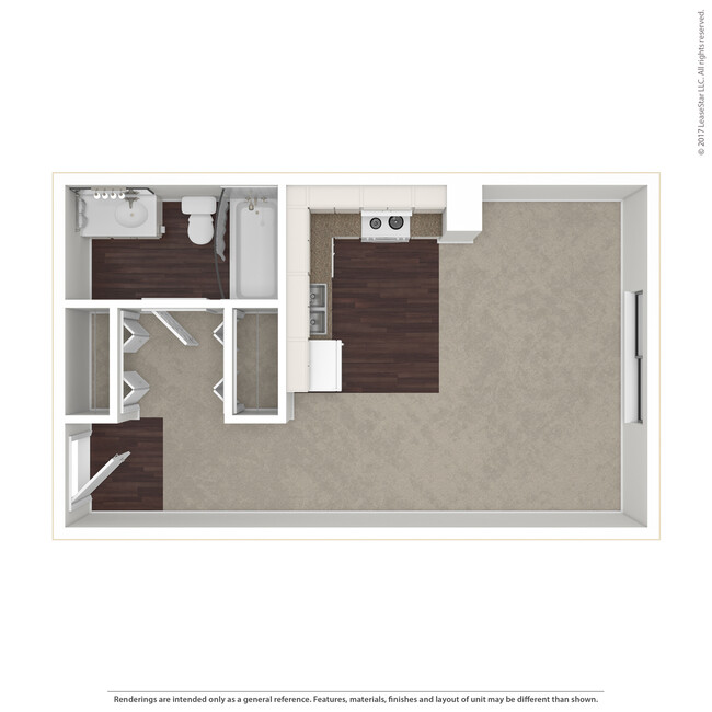 Floorplan - Gaslight Apartments