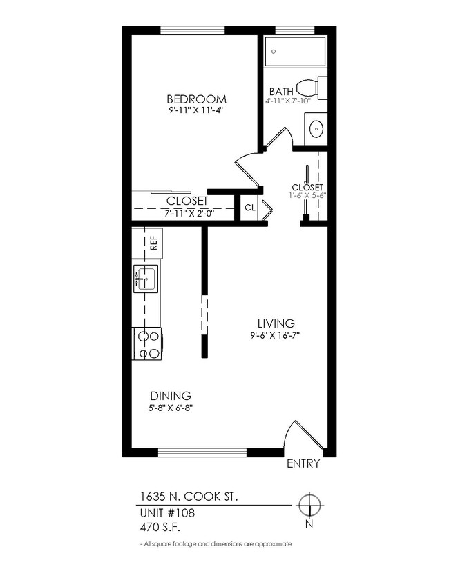 Floorplan - 1635 Cook