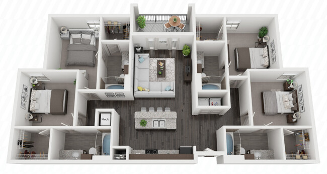 Floorplan - The Legacy at Baton Rouge