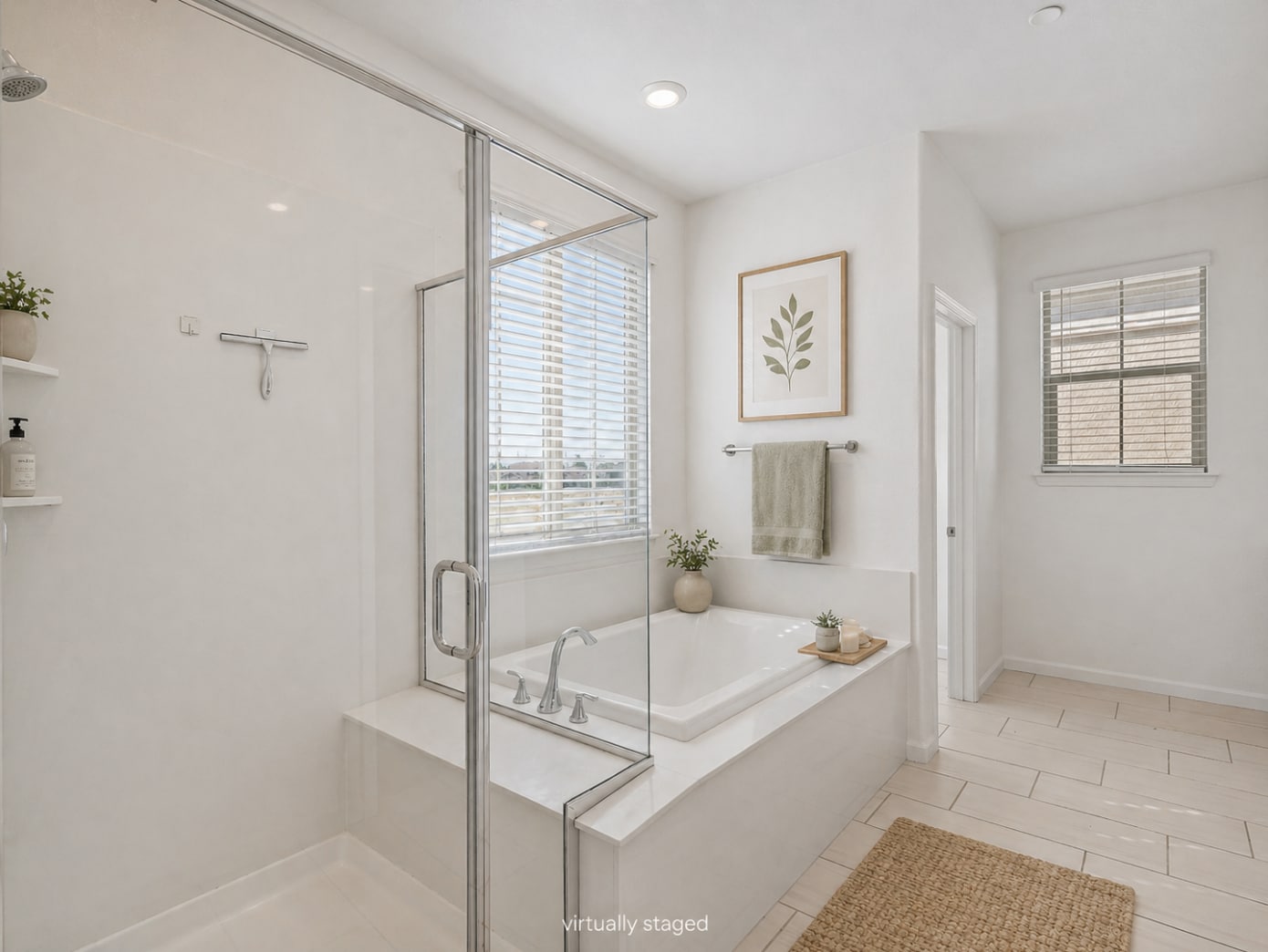 Primary Shower and Soaking Tub - 7514 Clear Lake Aly