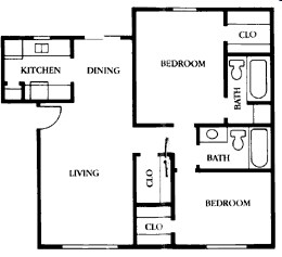 2BR/2BA - The Legacy at Riverview