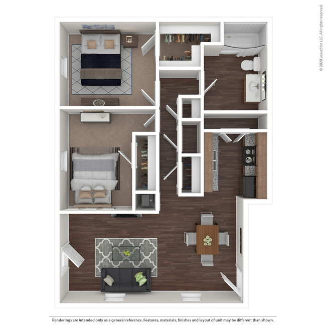 Floorplan - Castle Terrace Apartments