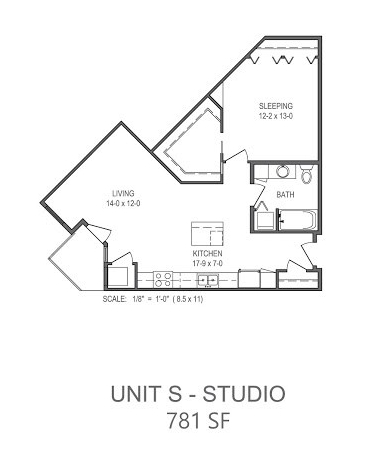 Unit S - Studio - Artisan Square