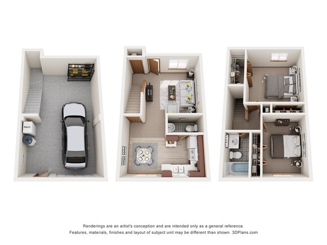 Floorplan - Briarwood Townhomes