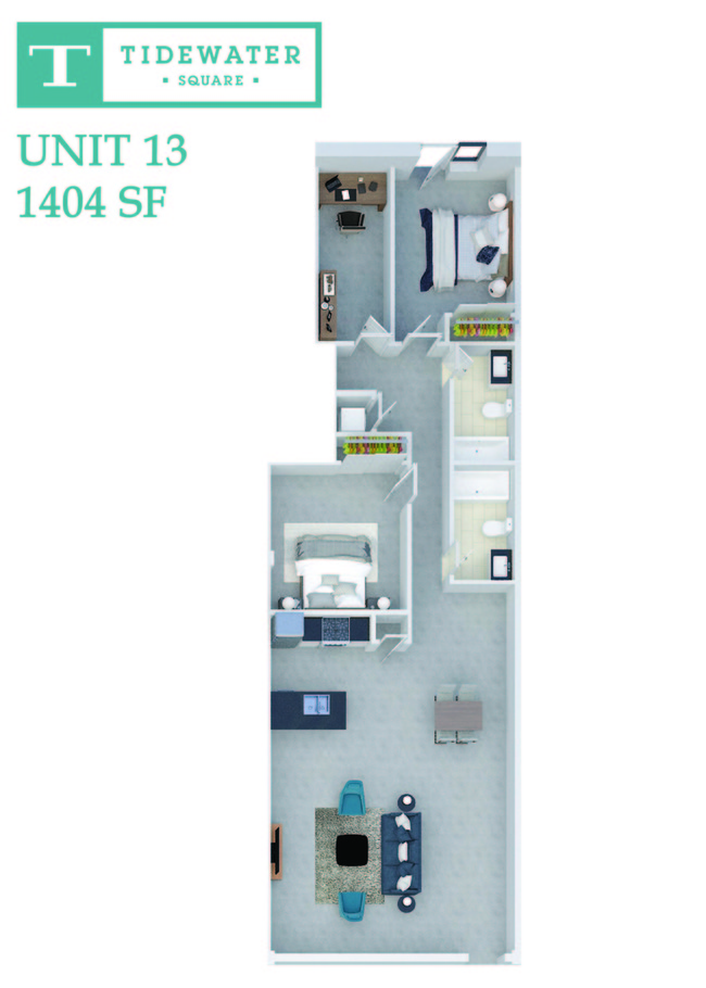 Floorplan - Tidewater Square