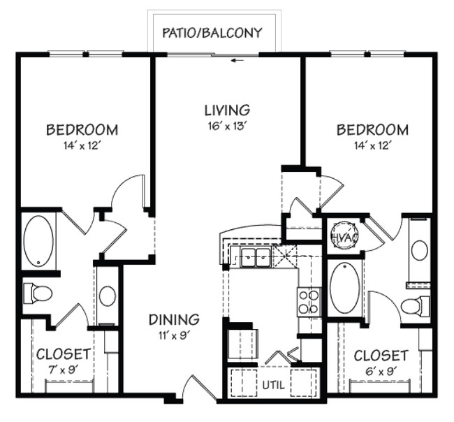 Floorplan - The Reserve on Cave Creek