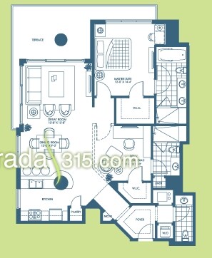 2BR/2.5BA - Strada 315