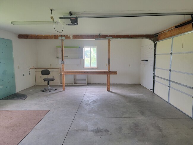 Garage looking south - 19476 Top Rd