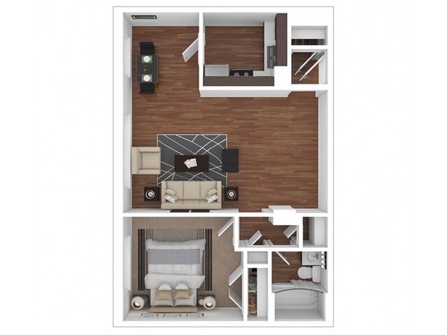 1 Bed, 1 Bath Plus - Yugo Salt Lake City Landing