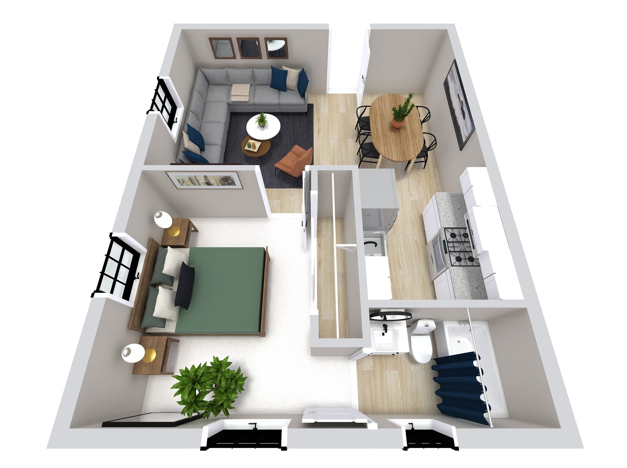 The Arbor Apartments and Townhomes 806 NE Sunnyside School Rd Blue