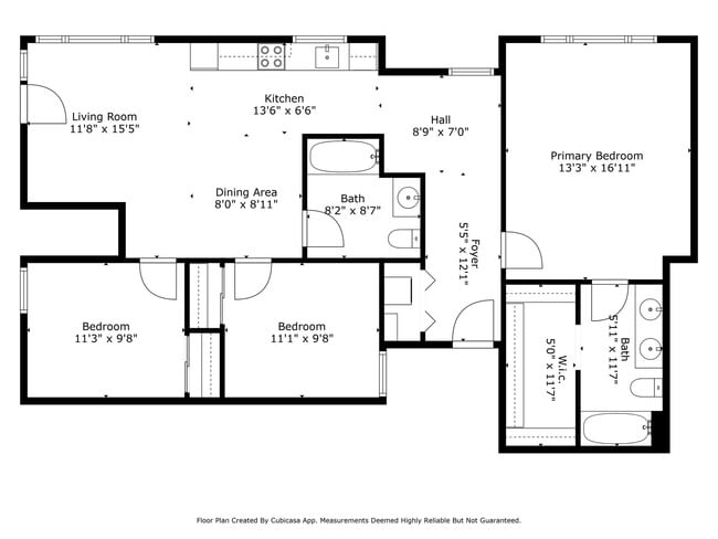 Floorplan - Brookside Apartments