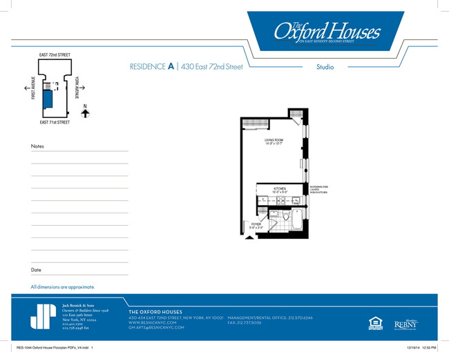 Floorplan - The Oxford Houses