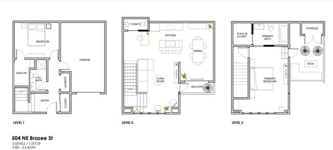 Building Photo - Modern Design 2 Bed/ 2.5 bath 3 Level Cond...