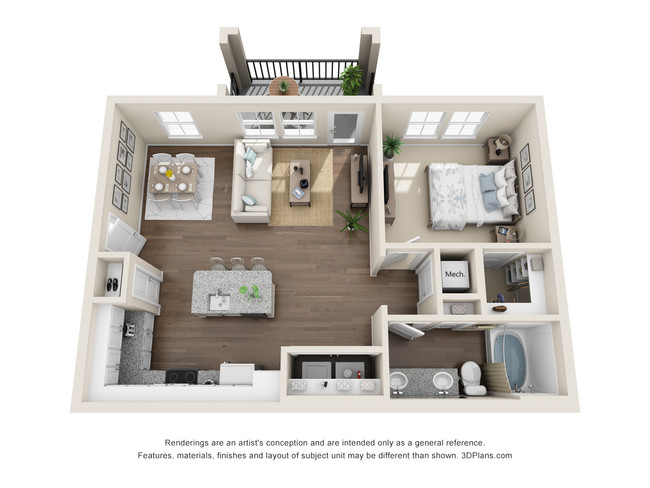 Floorplan - Preserve at Carteret Place