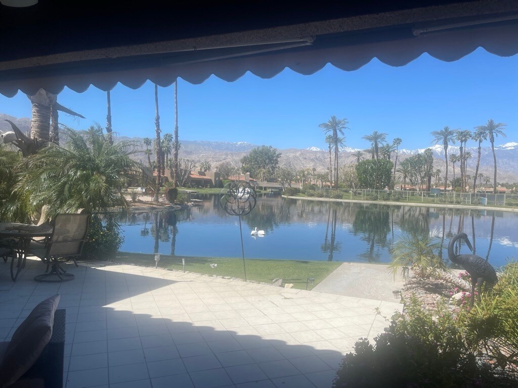 Back Patio Over Looking Lake Mirage - 141 Lake Shore Dr