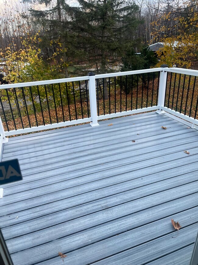 10x12 private deck - 272 Main St