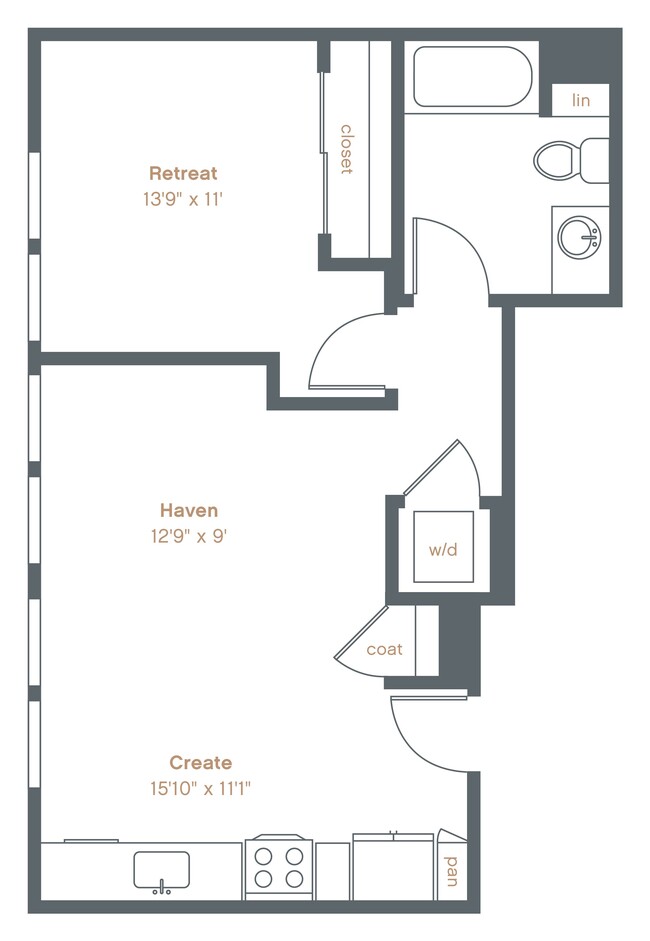 Floorplan - Alexan Downtown Danville