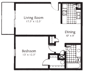 Floorplan - Armon Bay Apartments