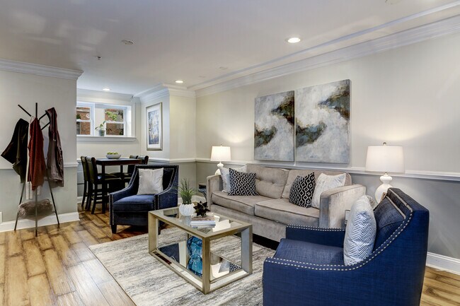 Living and Dining Space - 1430 Newton St NW