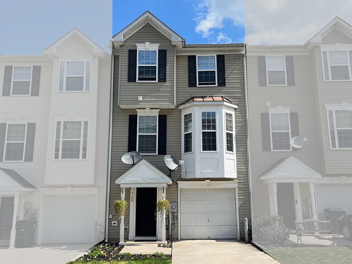 Renovated, Three-story townhouse - 4148 Strawbridge Ct