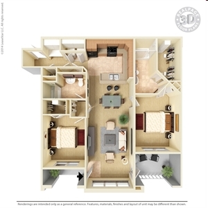 2BR/2BA - Providence Place I & II